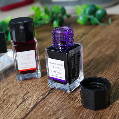 Ink for Fountain Pen 15ml Water-based Dye Color Bottle Ink Writing Materials Stationery Office Supplies PILOT