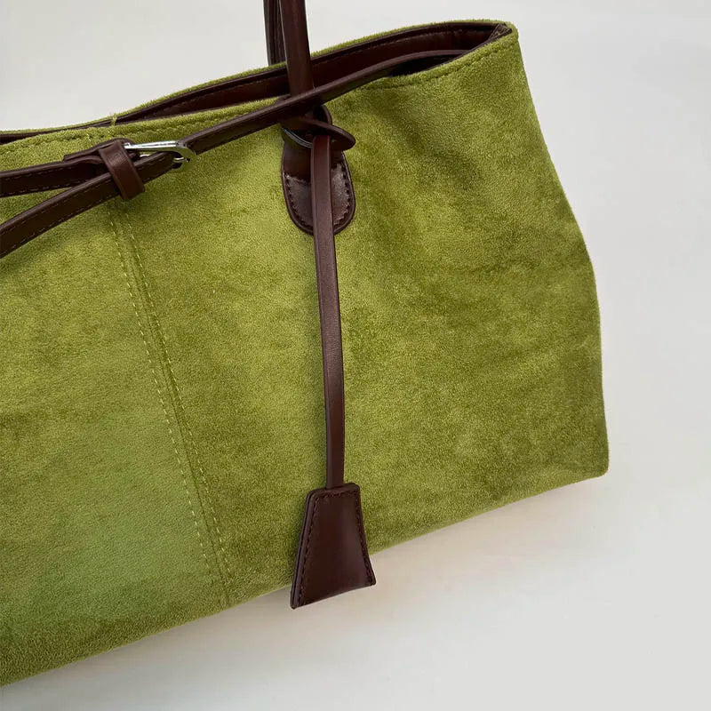 LEFTSIDE Women's PU Leather Shoulder Bag 2025 Winter New Fashion Retro Underarm Bag Luxury Brand Designer Handbags Tote Bags