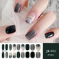 16/18/20Tips Semi-Cured Gel Nail Strips Adhesive Full Cover Stickers for Nails UV Lamp Need Press On Nails Fashion Manicure