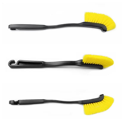 Car Wheel Tire Rim Detailing Brush Truck SUV Wheel Wash Cleaning Detail Brushes with Plastic Handle Auto Washing Cleaner Tools