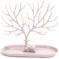 Antler Jewelry Storage Rack Smooth Deer Horn Jewels Display Shelf Rings Earrings Small Accessories High Quality Showing Stand