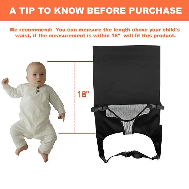 Travel Airplane Bed For Baby Pedals Bed Kids Airplane Seat Extender with Side Pocket Portable Foot Rest Hammock Car Sleep Crib