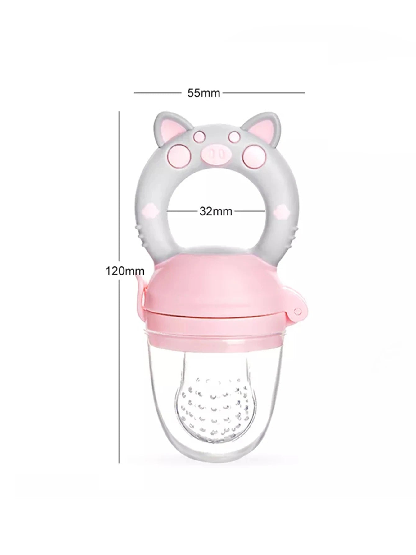 Baby Fruit Feeder Newborn Pacifier Fruit Food Feeding Cute Shape Baby Reborn Silicone Pacifiers For Babies Baby Toys