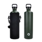 FEIJIAN Stainless Steel Water Bottle Portable Cycling Sports Bottle Leakproof BPA Free Large Capacity With Bottle Bag