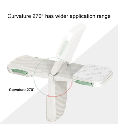 White Drawer Lock Baby Safety Protection Double Use Right Angle Cabinet Door Locks Kids Protector Multi-Function Plastic Buckle