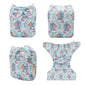 U Pick ALVABABY Digital Position Cloth Diapers Baby Reusable Modern Cloth Nappy for Baby with 1pc Microfiber Insert