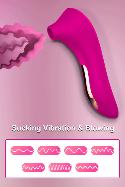 Powerful Vibrator for Women Female Sucker Masturbation Nipple Vacuum Clitoris Stimulator Vibrators for Women Adult Sex Toys 18+