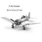 3D Metal Puzzles Military J-20 J-10B SU-34 KA-50 Fighter UFO RAH-66 Helicopter DIY Handmade Assemble Model Jigsaw Puzzles