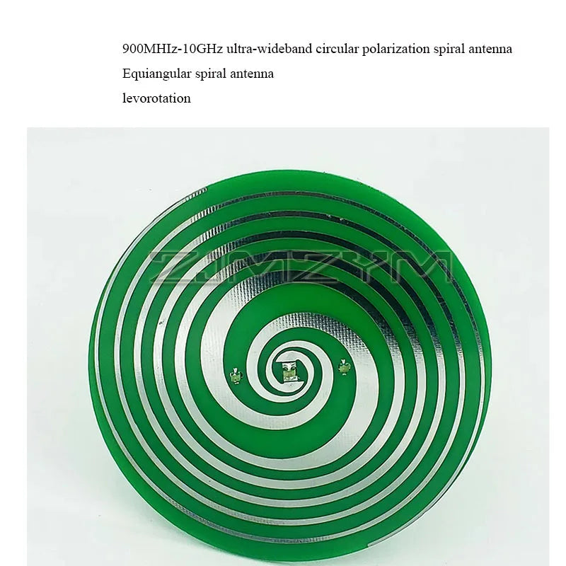 900MHZ-10GHz Circularly Polarized Antennas 3-6dBi Left Right Rotating Line Polarized Wideband Omnidirectional UWB Antennarotator