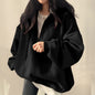 2024 Harajuku Loose Pullover Women Hoodie Oversized Top Summer Zip Up Sweatshirt Female Casual Long Sleeve Pocket Hooded
