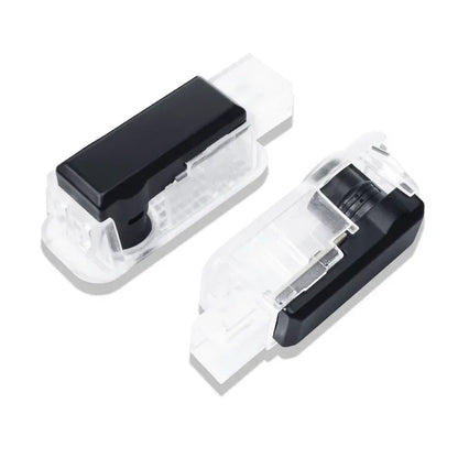 2PCS Car Door LED Light Logo Laser Projector Welcome Light For Audi sline TT Q2 Q3 Q5 Q7 Q8 A3 A4 A5 A6 A7 R8 B5 B6 B7 B8 C5 C6