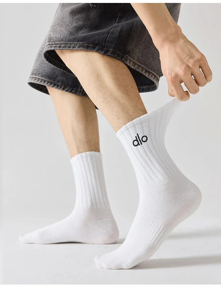 Socks pure cotton anti-odor Suitable for all seasons stockings100% Xinjiang cotton youth students large size basketball sock