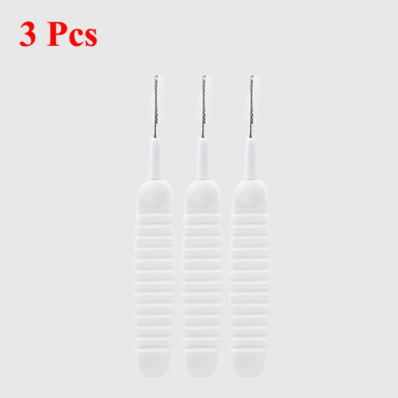 Bathroom Shower Head Cleaning Brush White Small Brush Pore Gap Clean Anti-clogging Nylon For Kitchen Toilet Phone Hole