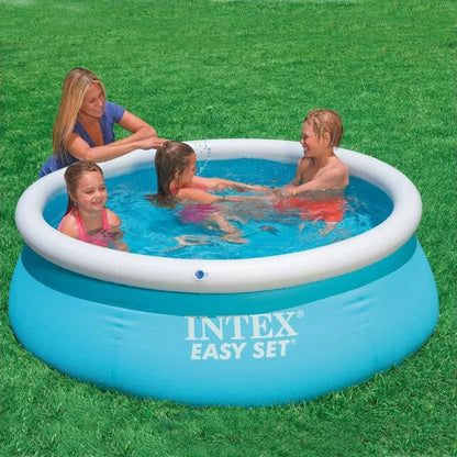 Removable Inflatable Pool Easy Set 3.05m X 76 cm or  Inches and Optional Cover - Instant Assembly 1942 or 3077 Liters Triple Layer