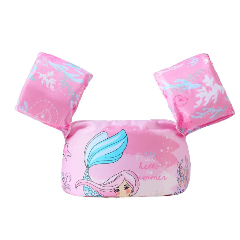 2-6Y Kids Swim Vest Baby Arm Float Circle Swim Trainer Child Swimming Vest Children Swimsuit Swimming Pool Accessories
