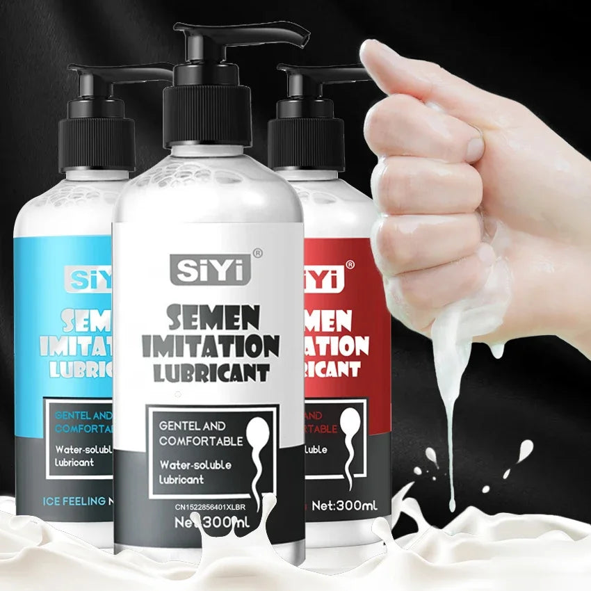 Lubricant for Sex 300ml Anal Vagina Intimate Gel Couples Water Based Semen Viscous Lube Adults Sex Toys Lubrication Products 18+