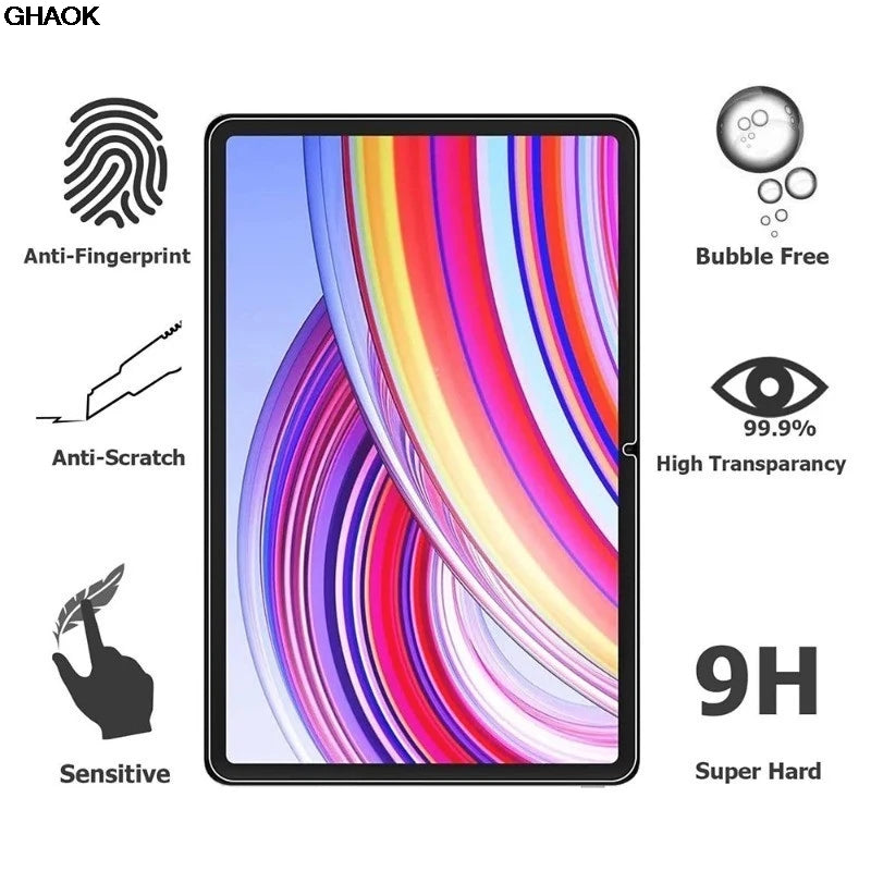 For Xiaomi Poco Pad 12.1 2024 Tempered Glass Screen Protector Anti Scratch HD Clear Protective Film For MIPad Poco Pad 12.1