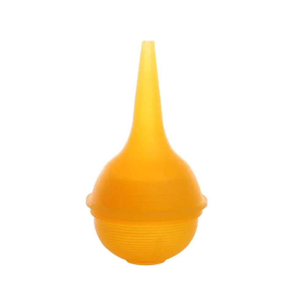 Reusable Clear Silicone Baby Ear Syringe & Nasal Aspirator Newborn Manual Sucks Snot and Mucus Nasal Bulb Ear Syringe Cleanable