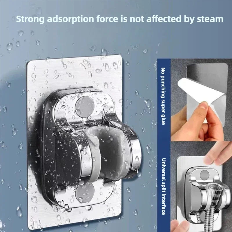 5 Modes Pressure Boost Shower Head Multifunction Adjustable Large Water Shower Nozzle Massage Bathroom Accessory Rain Shower