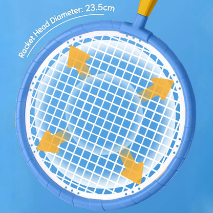 Kids Badminton Racket with Ball Parent-child Indoor Outdoor Sports Toy Training Equipment Children Teens Adult Birthday Gifts