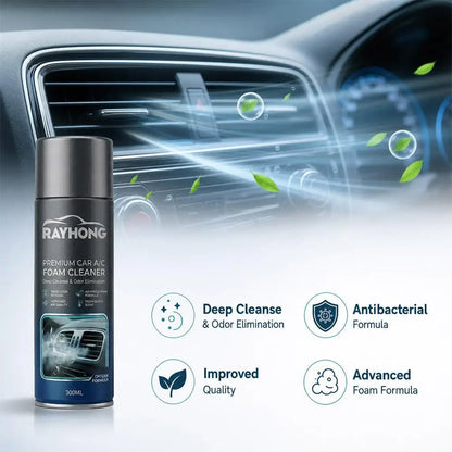 100ml Car Air Conditioning Cleaning Agent Antibacterial Strong Stain Remover Air Conditioning Cleaner Automotive Agent Supplies