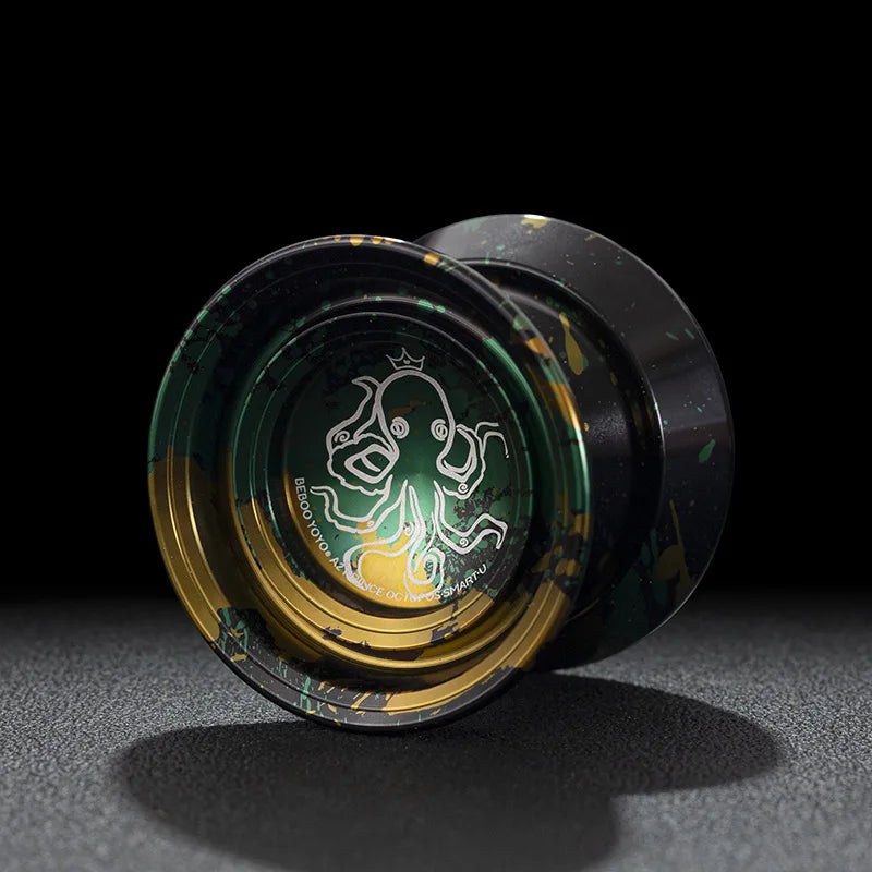 Yoyo Professional Magic Metal Yoyo With 10 Ball Bearing Alloy Aluminum High Speed Unresponsive Yoyo Classic Toys For Kids