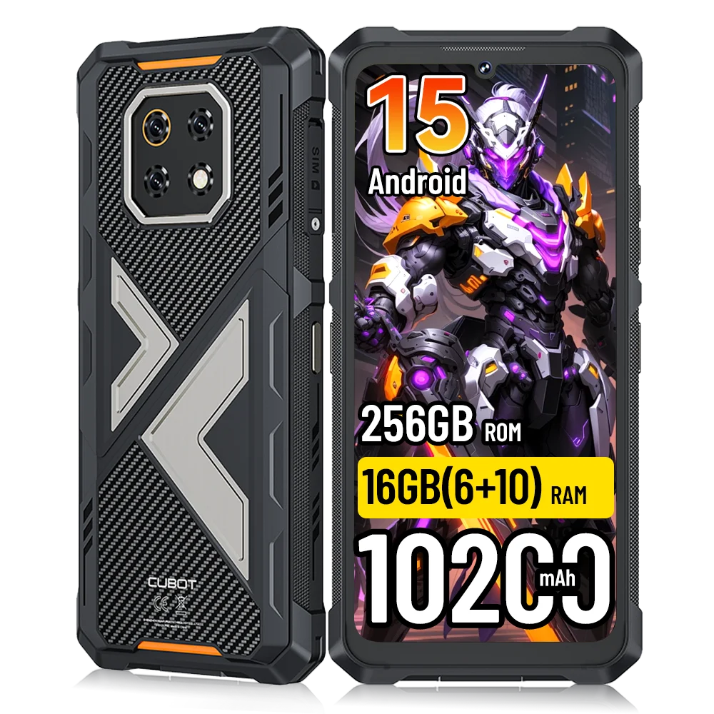 [Shipping From Poland] Cubot KingKong ES 3 Rugged Smartphone 16GB(6+10)+256GB Android 15 10200mAh 6.745'' 4G Mobile Phone NFC