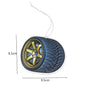 JDM Car Air Freshener Hanging Rearview Mirror Perfume Flavoring Turbo Brake Disc Shock Absorber Solid Paper Diffuser Accessories