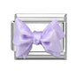 Y2K Butterfly Bow Knot Heart Star Moon Zircon Daisy Cross Italian Charm Links Fit 9mm Stainless Steel Bracelet DIY Making Gifts