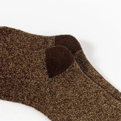 Winter Warm Thick Towel Bottom Man Socks Wool Male Slipper Merino Against Cold Snow Mid-Calf For Men And Women Thermal Thickened