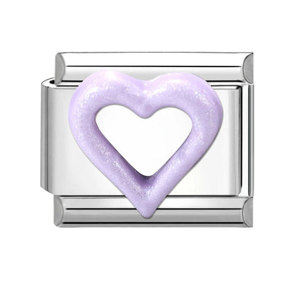 Y2K Butterfly Bow Knot Heart Star Moon Zircon Daisy Cross Italian Charm Links Fit 9mm Stainless Steel Bracelet DIY Making Gifts