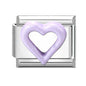 Y2K Butterfly Bow Knot Heart Star Moon Zircon Daisy Cross Italian Charm Links Fit 9mm Stainless Steel Bracelet DIY Making Gifts