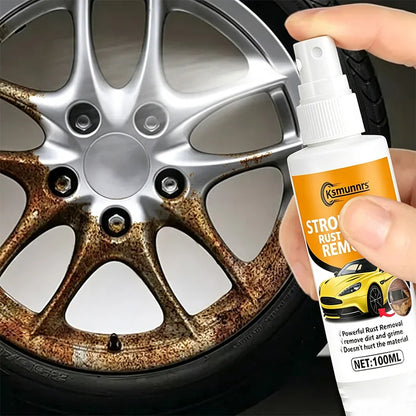 Car Rust Remover, Quick Wheel Maintenance and Cleaning, Metal Iron Powder Stain Remover