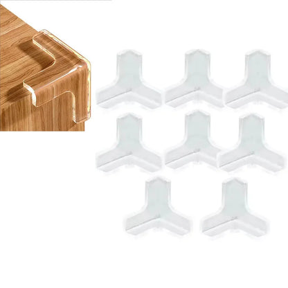 Baby Safety Silicone Table Corner Protector Furniture Edge Protection Cover Transparent Children Anti Collision Edge Gua