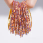 5pcs Fashion Colorful Acrylic Crystal Rhinestone Elastic Bracelet For Women Stretch Wristband Wedding Bracelets Daily Jewelry