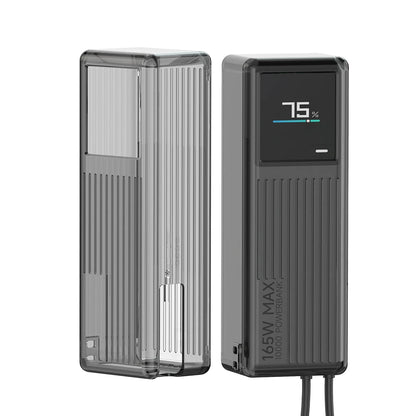 Sikai TPU case for Xiaomi 165W Power Bank 10000mAh PB1165MI with Built in USB C Cable Portable Charger Travel Storage Case