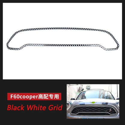 For Mini Countryman Cooper F60 2018 2019 2020 2021 2022 2023 2024 High Quality ABS Front Grille Decorative Frame Mesh