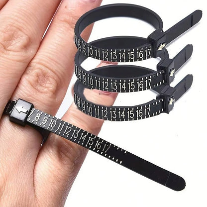 1PC Ring Size Measuring Instrument for Male And Female Accurate Finger Size Measurement Ring Measuring Tool