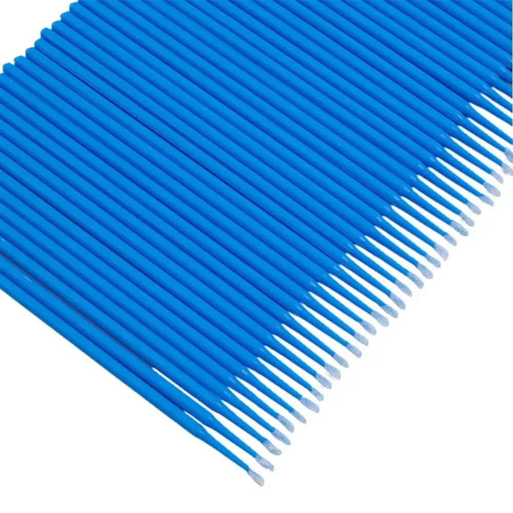100 Pieces Car Maintenance Micro Brush - Disposable Paint Touch-Up Brush Small Tip for Auto Detailing Accessories