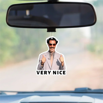 very nice car air freshener - car mirror hanging perfume car diffuser sheet - car interior