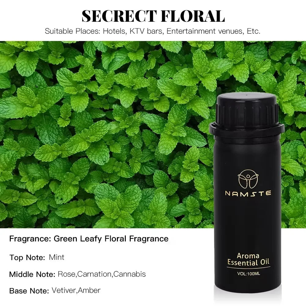 NAMSTE 100ML Glory Upgrade Concentrated Perfume Essential Oil For Electric Diffuser Device Pure Plant Extract Aromatic Oasis