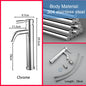 ULA G1/2 Basin Faucet Waterfall Bathroom Sink Faucet Hot Cold Water Mixer Tap Deck Mounted Bathroom Tap Crane Washbasin Tap
