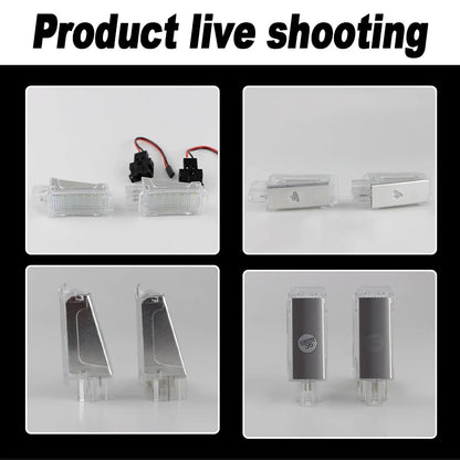 1/2Pcs CANbus Car LED Courtesy Door/trunk/Footwell/glove box light lamp For Audi A1 A2 A3 A4 A5 A6 A7 A8 Q3 Q5 Q7 TT VW Skoda