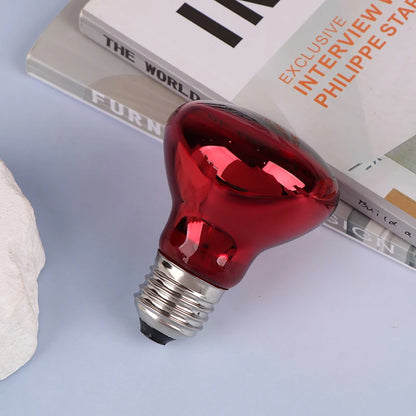 25/40/50/60/75/100W E27 UVA Poultry Bulb Infrared Night Light Day Poultry Heating Bulb For Plants Amphibians Reptile Pets