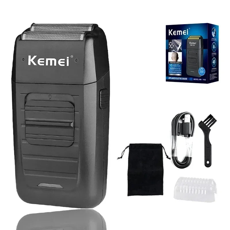 Kemei KM-2296 KM-2299 KM-1102 Professional Hair Clipper Kit Electric Shaver Male Hair Cutting Machine Men’s Trimmer Machine