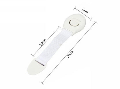 Children Safety Cabinet Locks Safe Quick and Easy Installation by Adhesive Tape Multi-Purpose Safety Locks for Cupboards Drawers