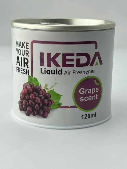 IKEDA 120g Lavender Scent Liquid Air Freshener, Long Lasting Calming Floral Fragrance, Powerful Odor Eliminator for Car Home Off