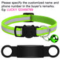 Customized Pet Collar Reflective Cat Collars Free Engraved Puppy Kitten Pet ID Nameplate Necklace With Bell Anti-lost For Cats