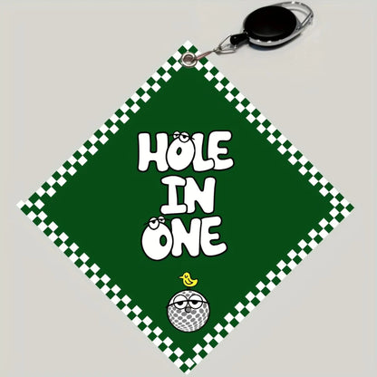 New Style Premium Golf Towel Double Sided Print Golf Accessories Super Absorbent Quick Dry for Quick Cleaning Perfect for Golf
