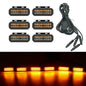 Beusfirts LED Front Grille Light FOR RAM 1500 Accessories Car Daytime Running Light Wheel Eyebrow Lamp For Pickup Offroad 12V